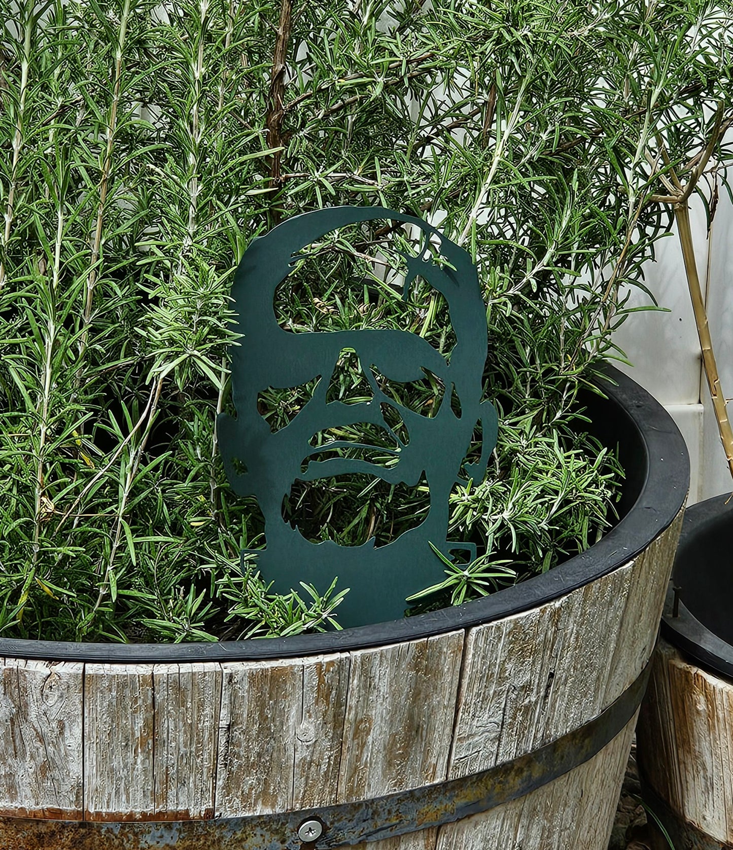 Frankenstein Garden Stake – Halloween Yard Decor for Flower Beds or Planters