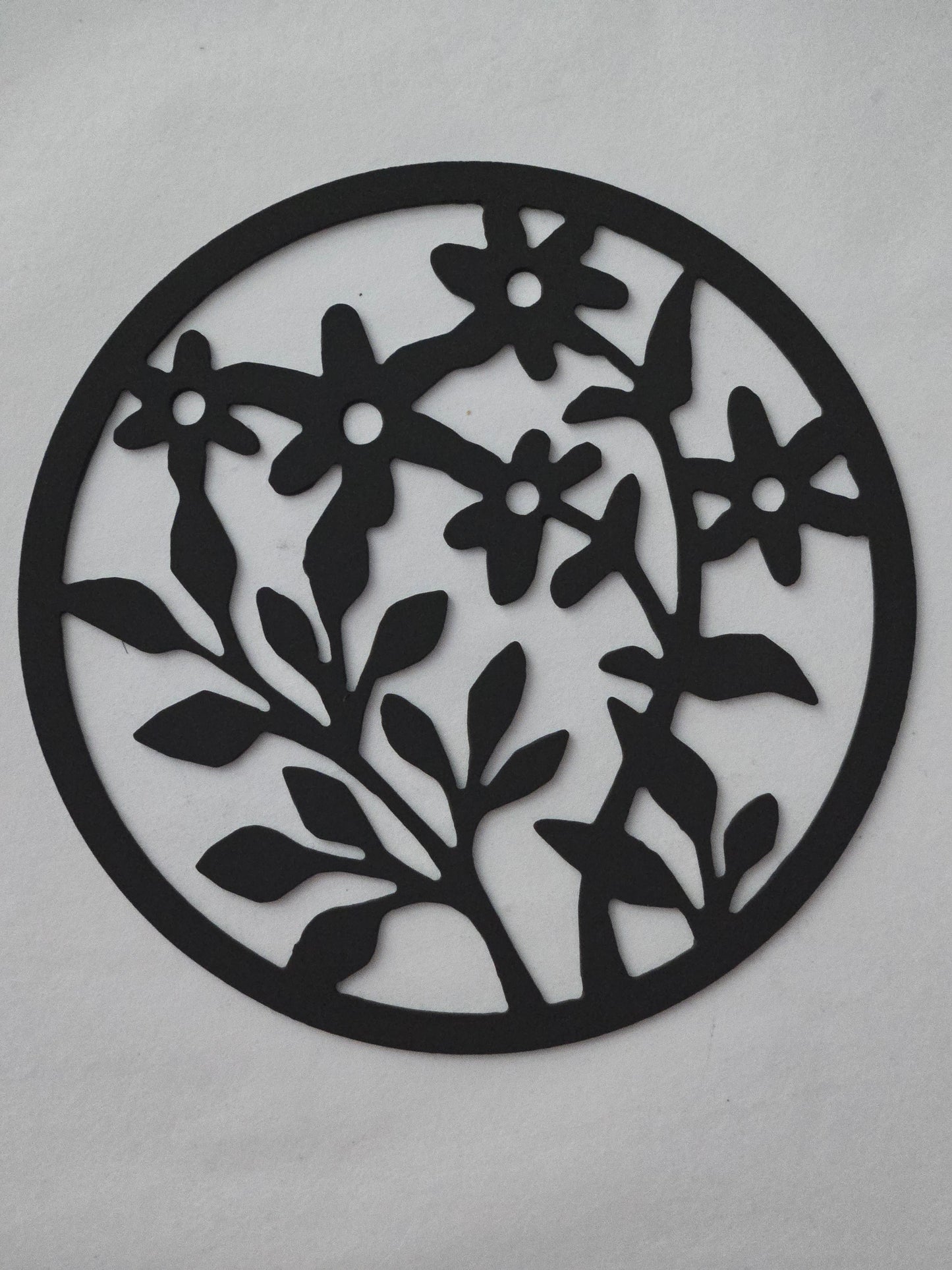 Wildflower Garden Candle Topper | Floral Metal Candle Accessory