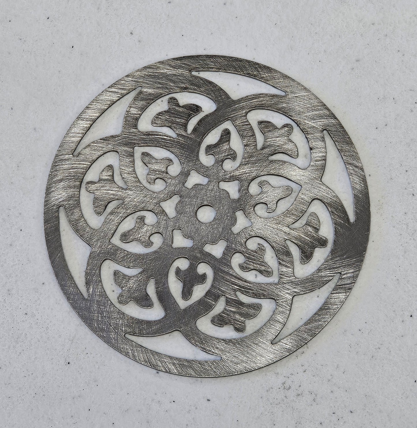 Celestial Mandala Candle Topper – Decorative Metal Candle Lid for Even Burn – Prevents Tunneling – Boho Spiritual Jar Candle Cover – Ornate Metal Candle Lid