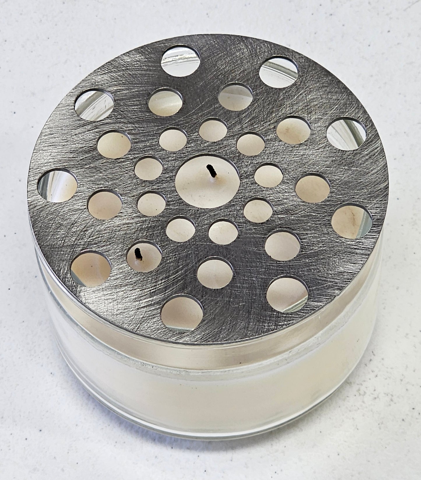 Calm Sphere Candle Topper – Candle Lid to Reduce Tunneling & Promote Even Burns