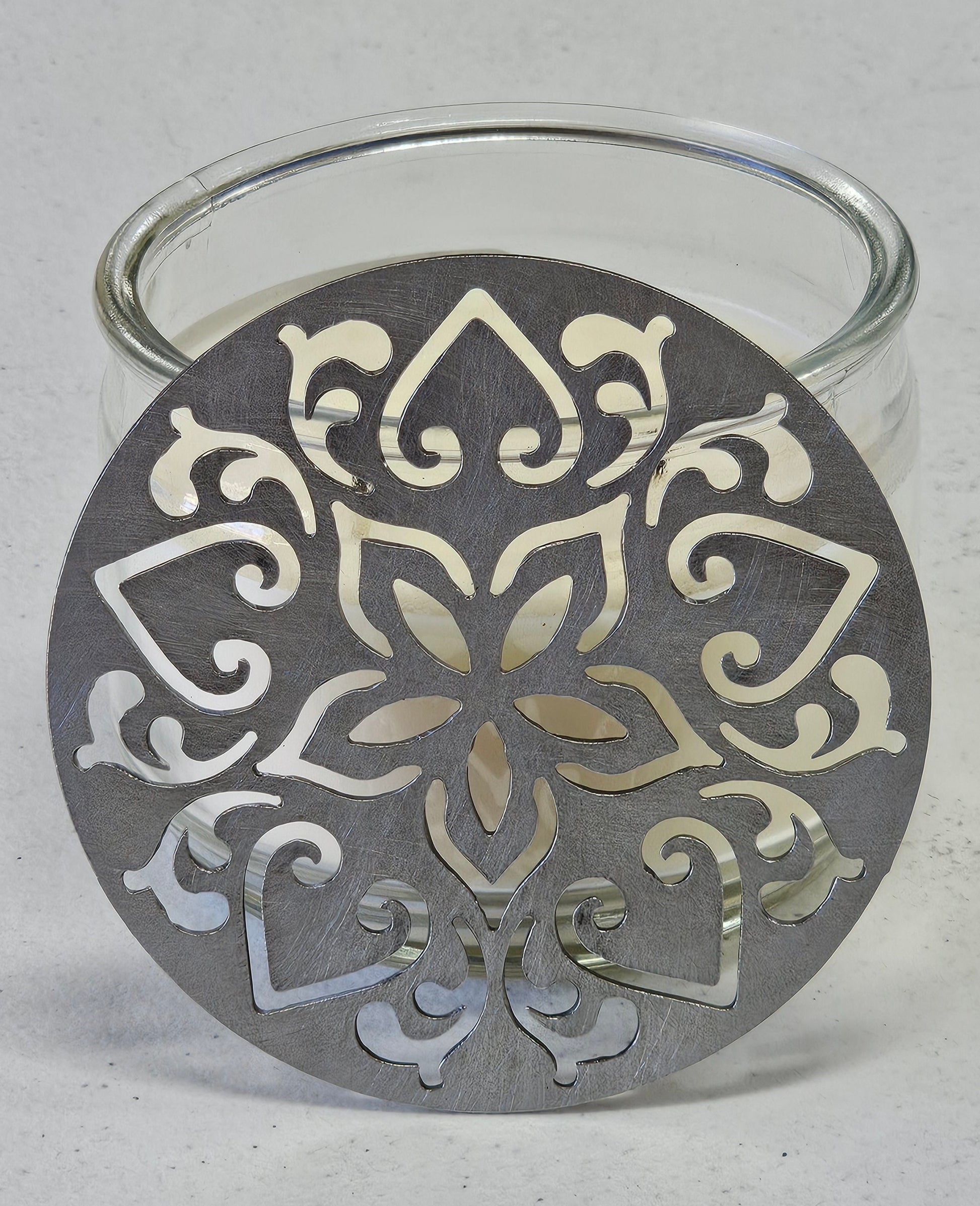 Rustic farmhouse jar candle accessory