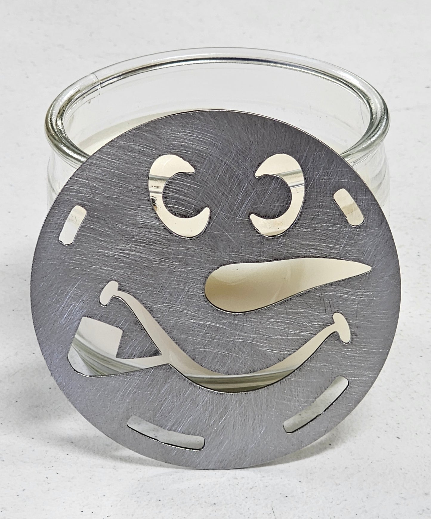 christmas candle accessory metal topper