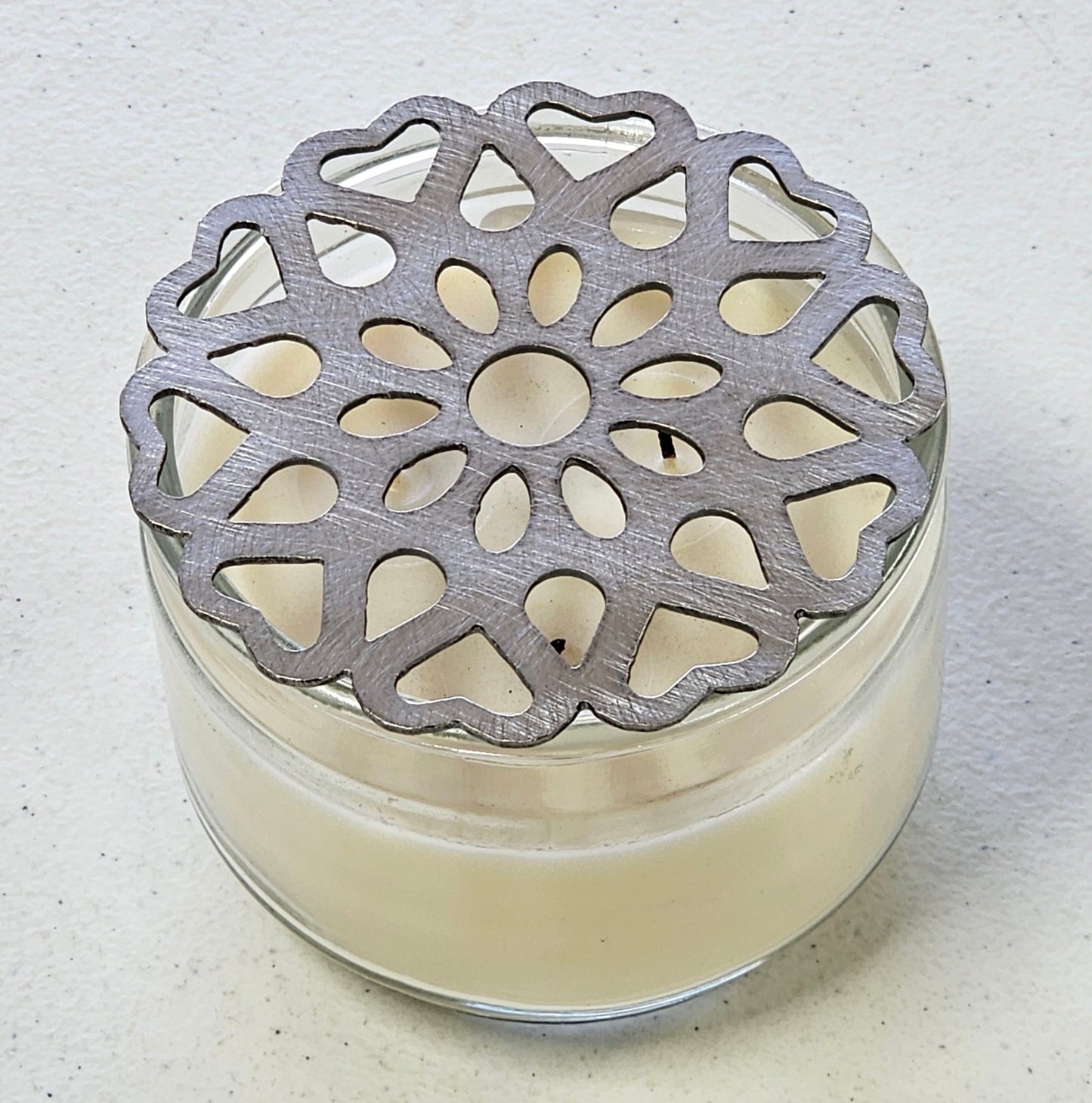 Love Spell Metal Candle Topper – Prevents Tunneling & Helps Wax Melt Evenly