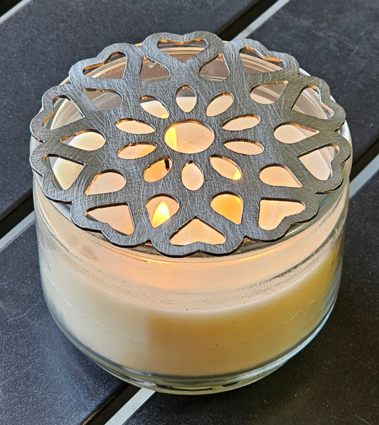 Love Spell Metal Candle Topper – Prevents Tunneling & Helps Wax Melt Evenly