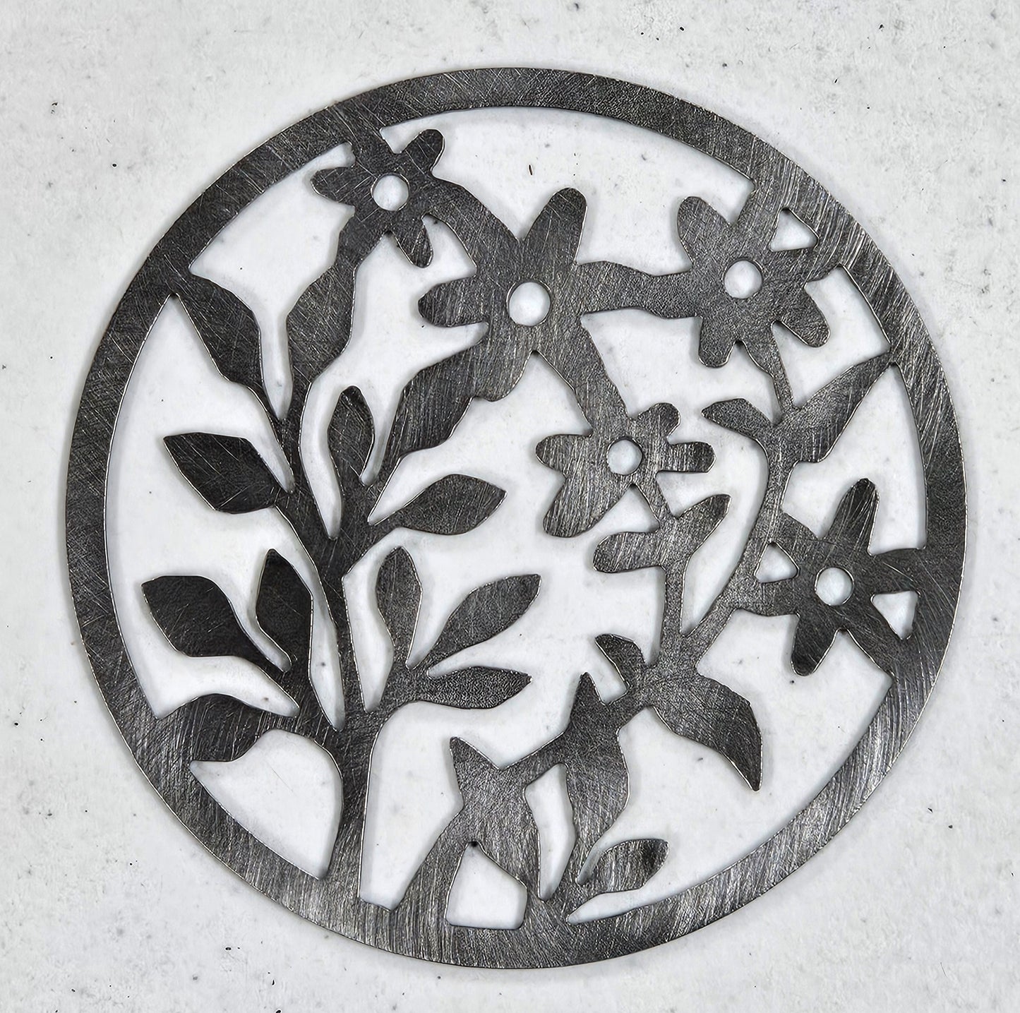 Wildflower Garden Candle Topper | Floral Metal Candle Accessory