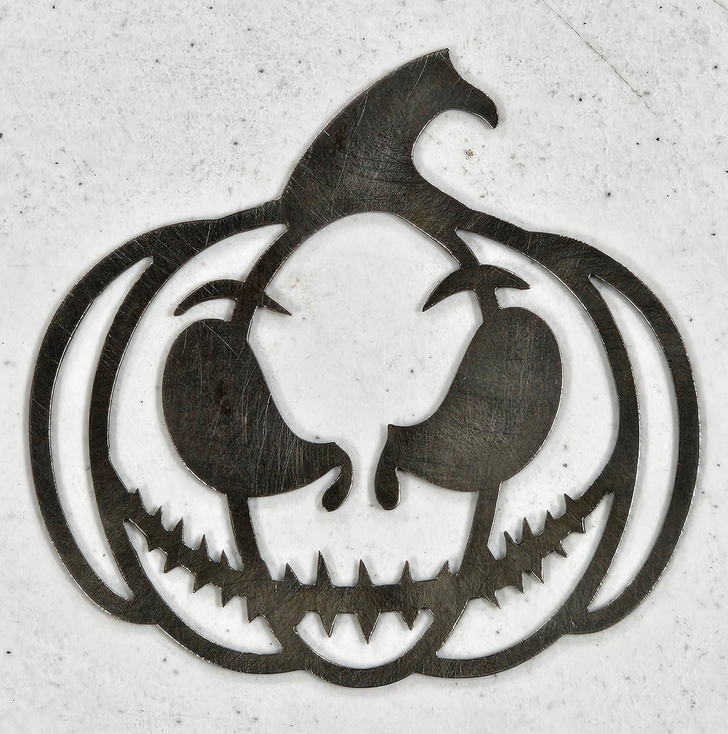Jack the Menace Pumpkin Candle Topper | Halloween Jack O Lantern Jar Candle Lid