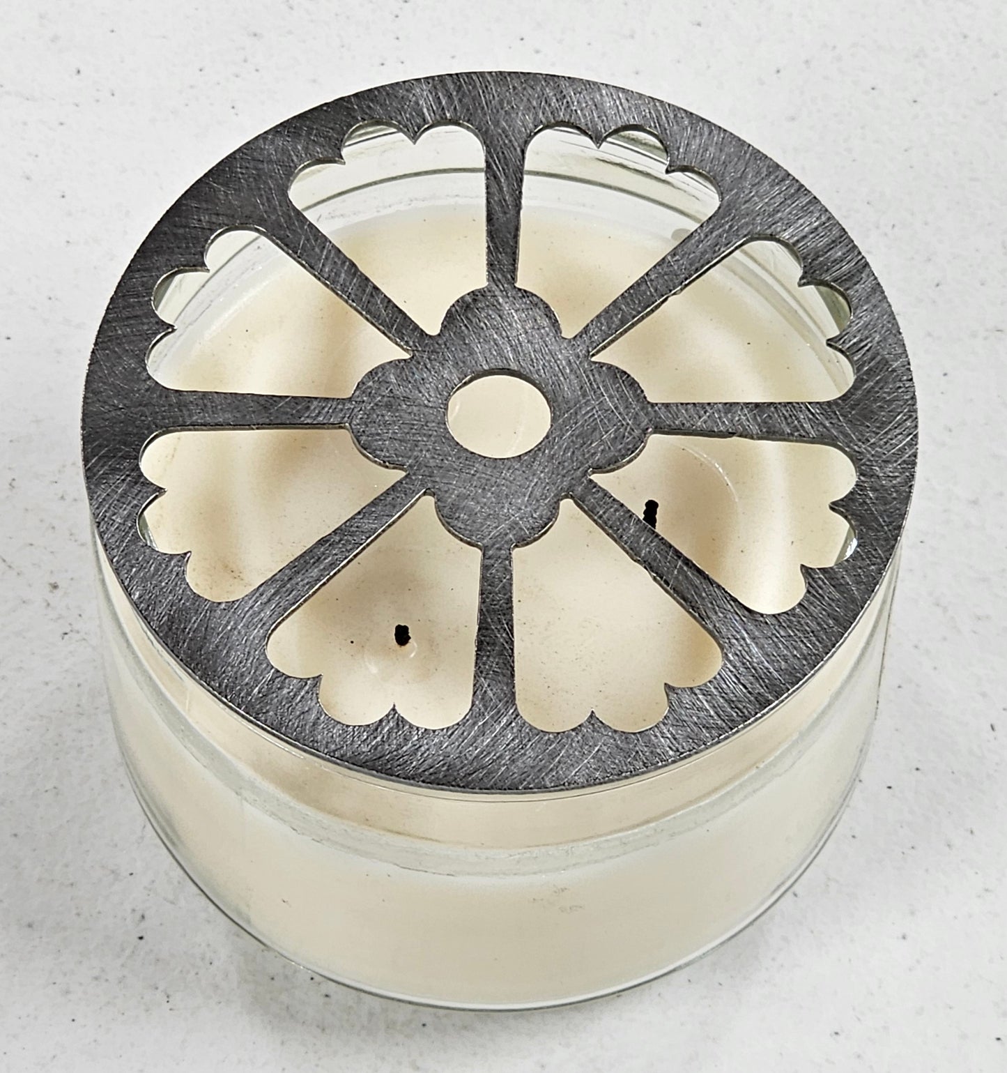 Jasmine Blossom Candle Topper | Helps Reduce Tunneling