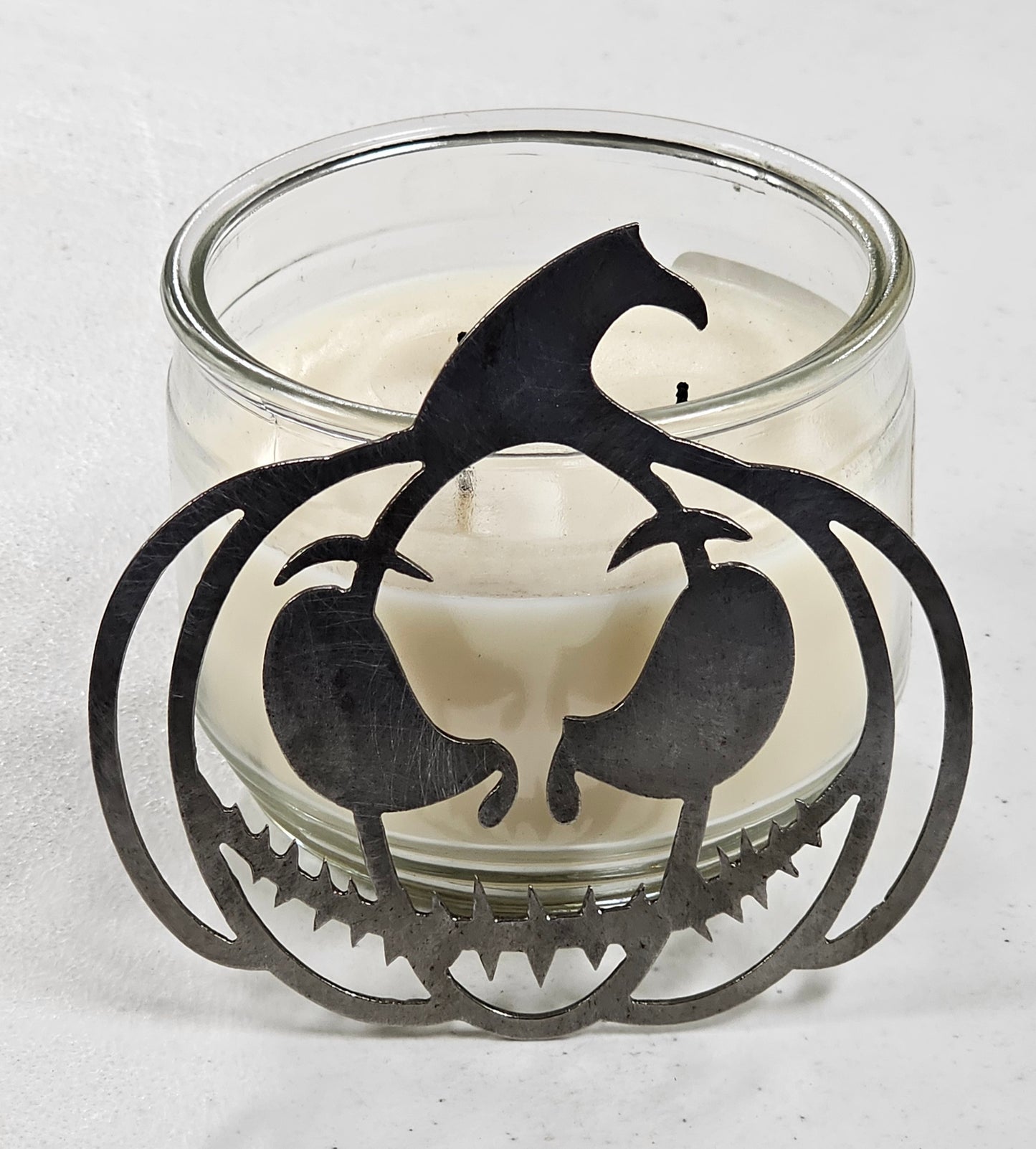 Jack the Menace Pumpkin Candle Topper | Halloween Jack O Lantern Jar Candle Lid