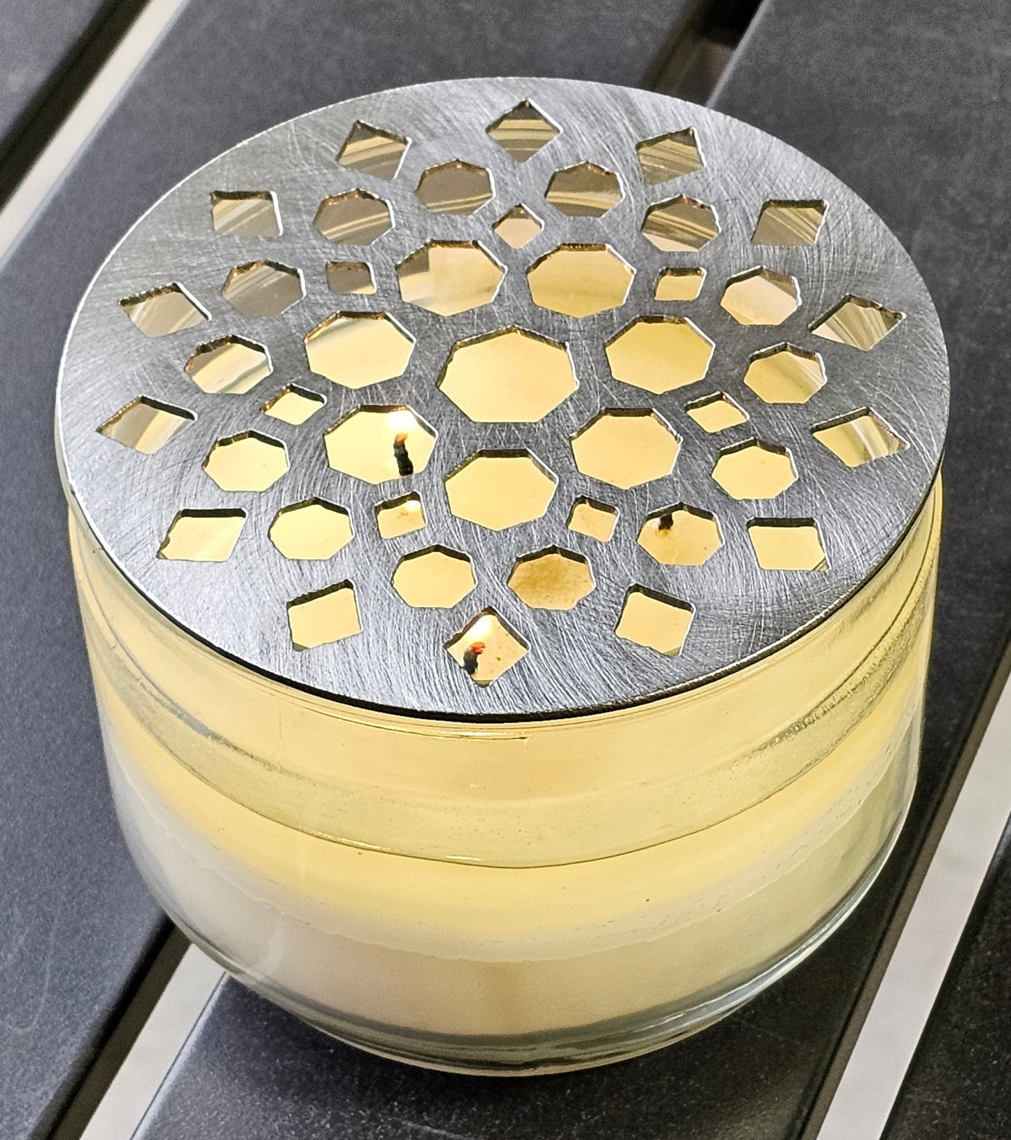 Prevents Candle Tunneling • Reusable Metal Design