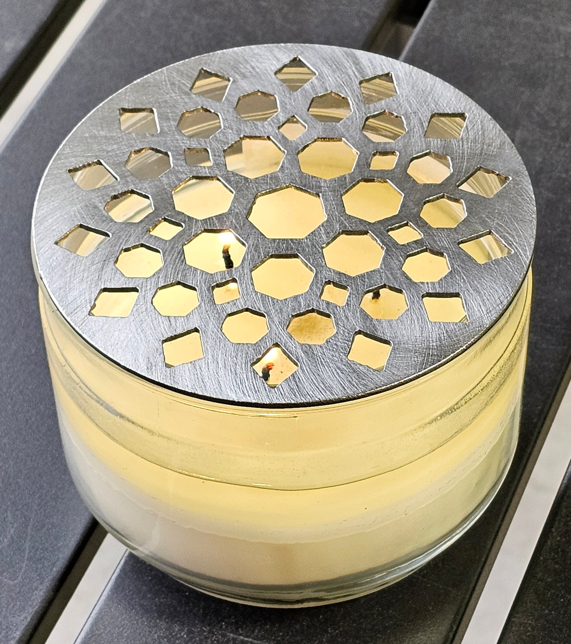 Prevents Candle Tunneling • Reusable Metal Design