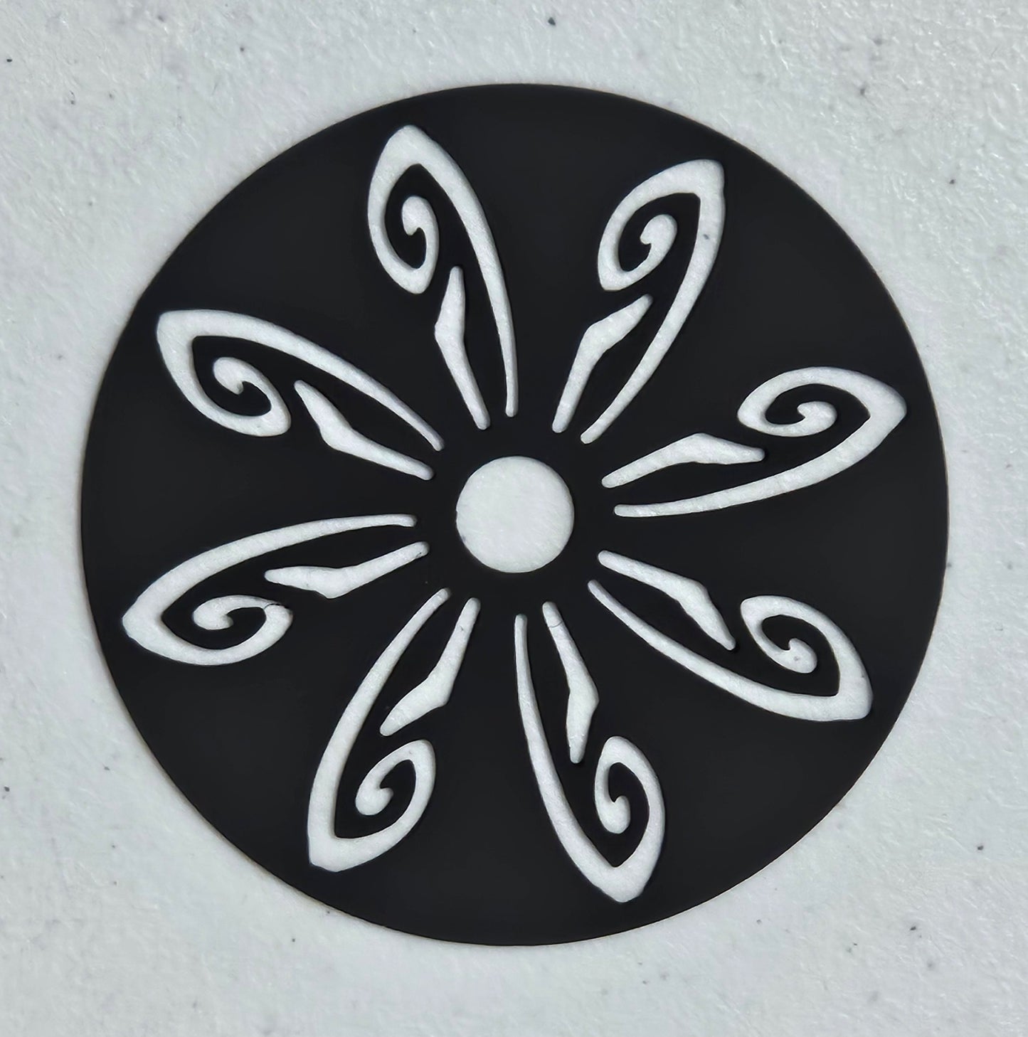Radiant Wings Candle Topper – Raw Metal or Black Ceramic Coated Candle Accessory