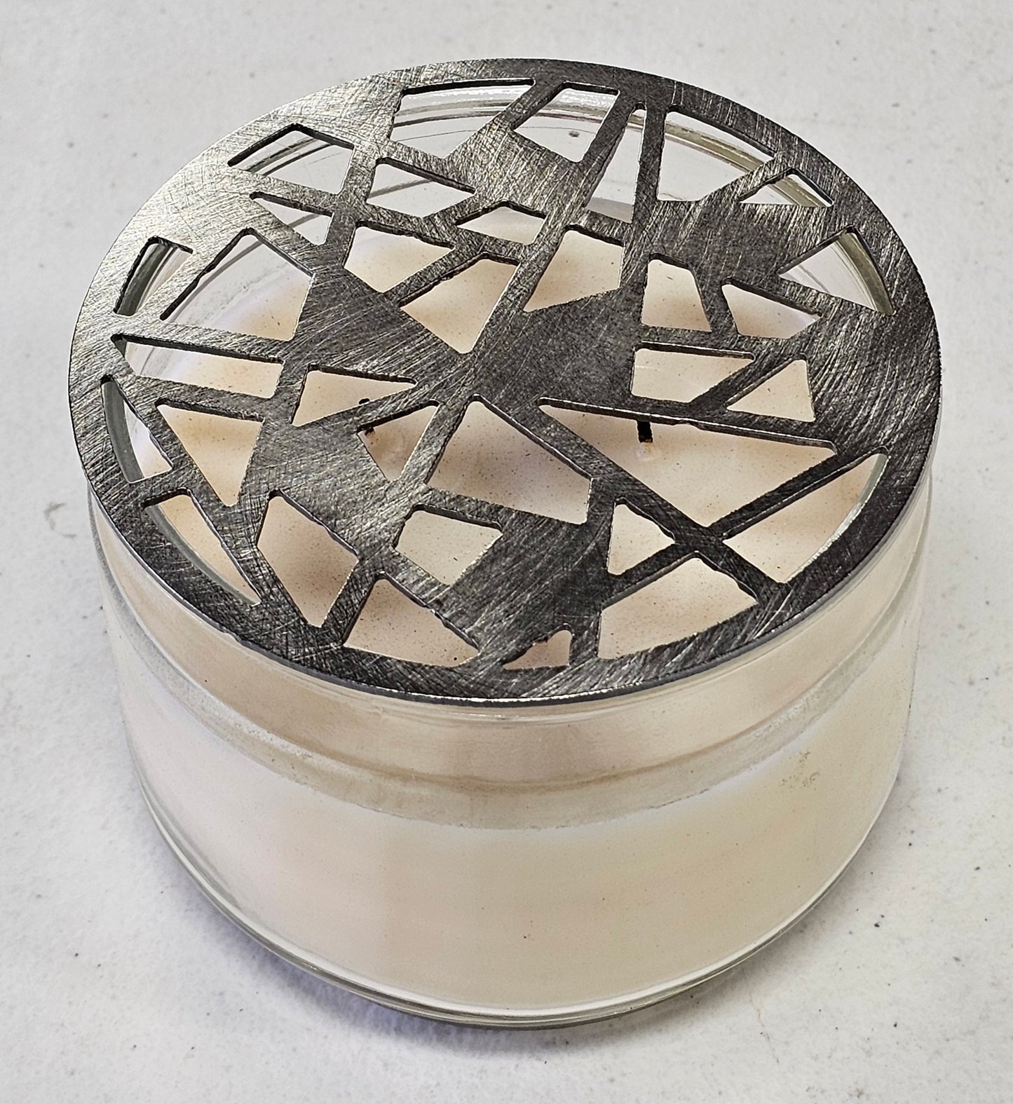 80s Retro Metal Candle Topper – Prevent Candle Tunneling & Promote Even Burn