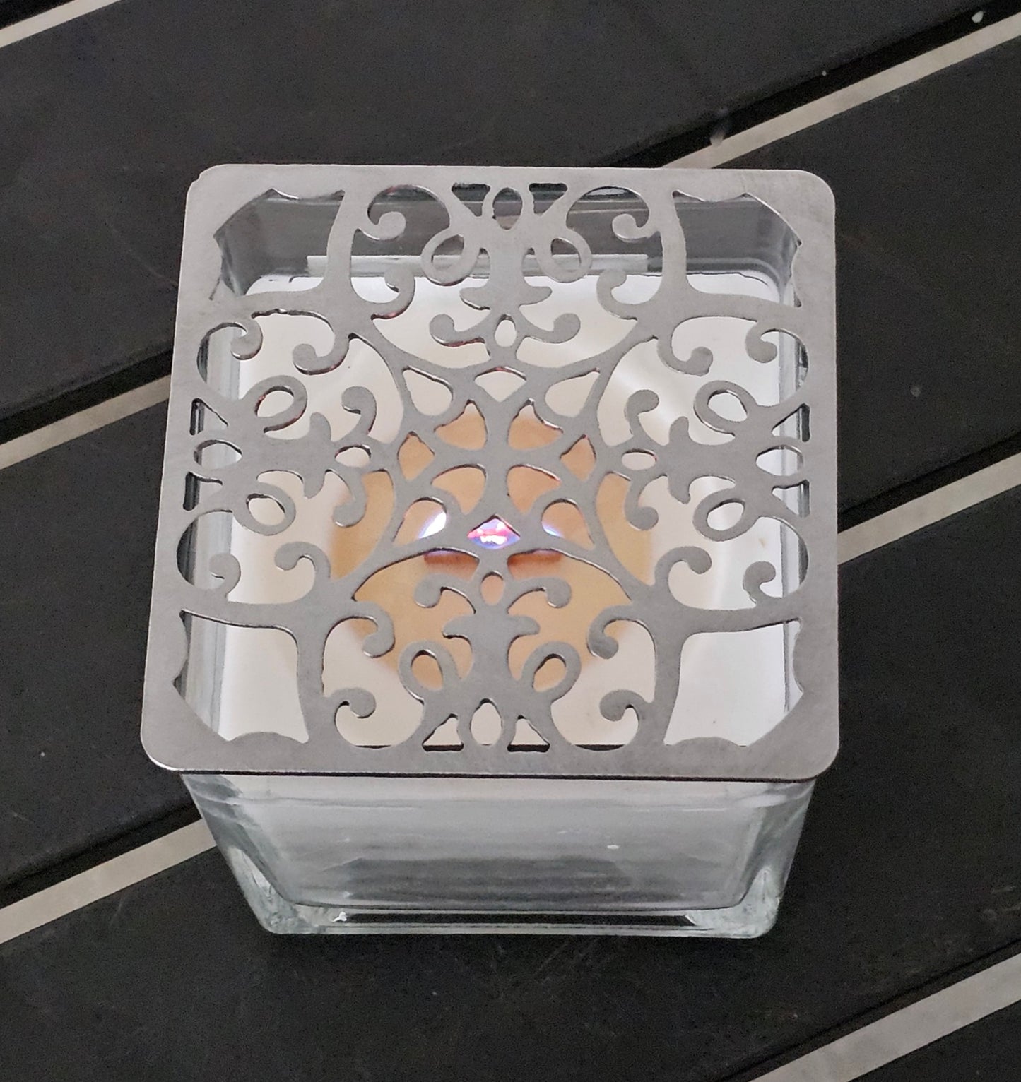 ornate romantic candle accessory for elegant home decor