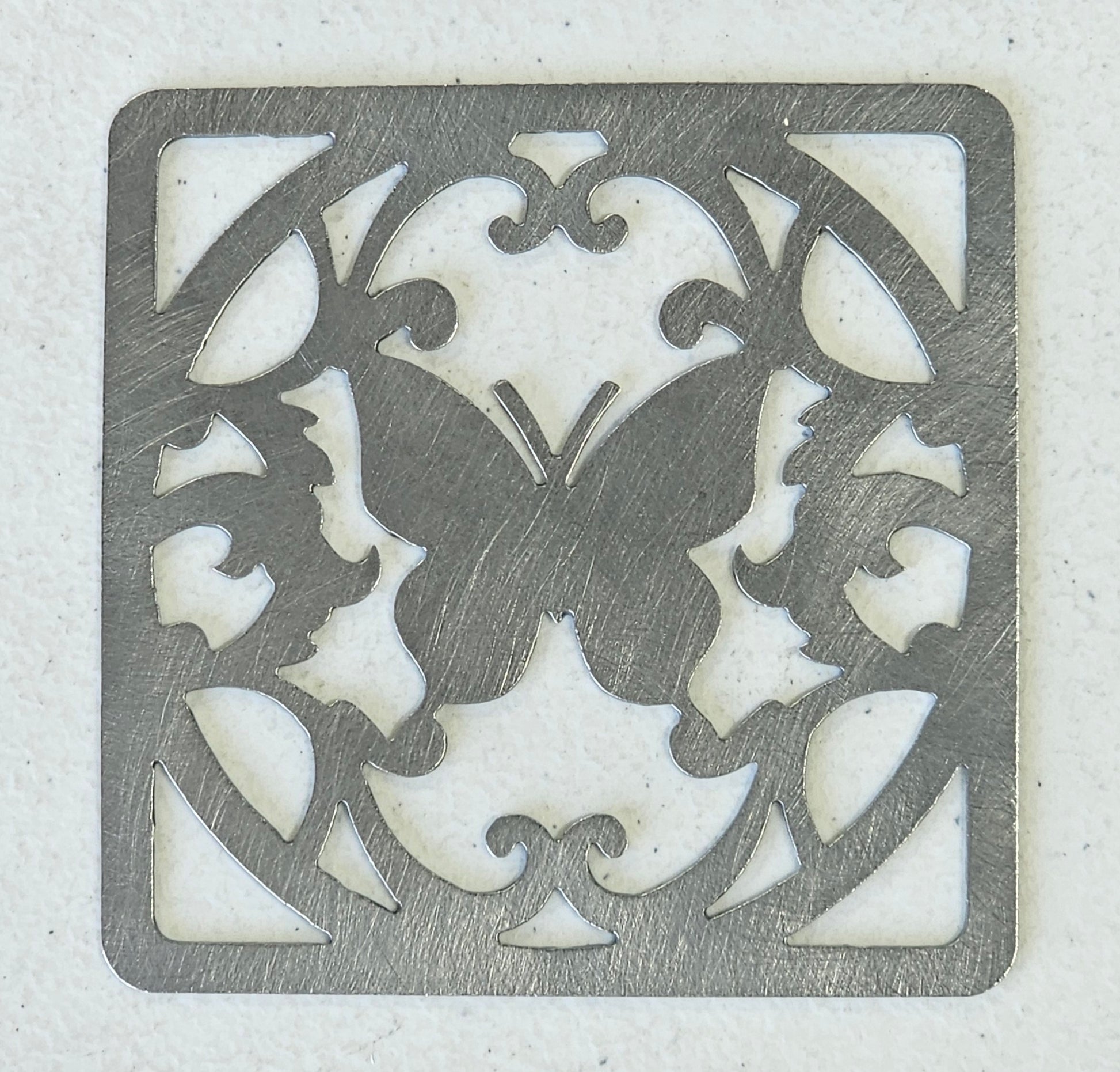 butterfly candle topper metal square lid decorative candle cover