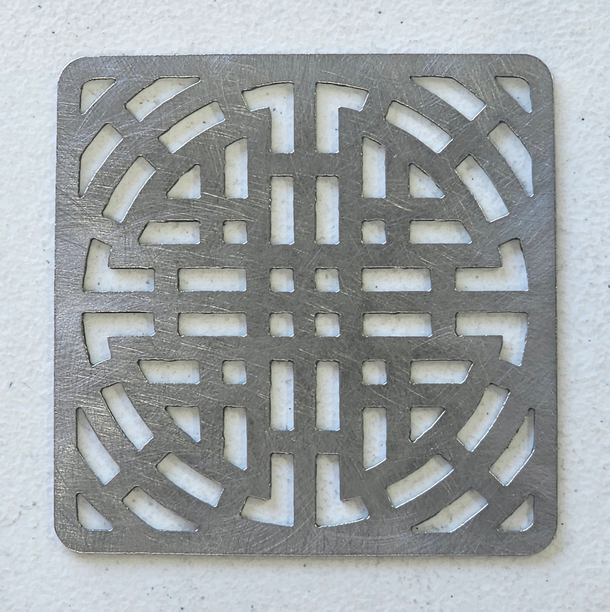 geometric candle topper metal decorative lid