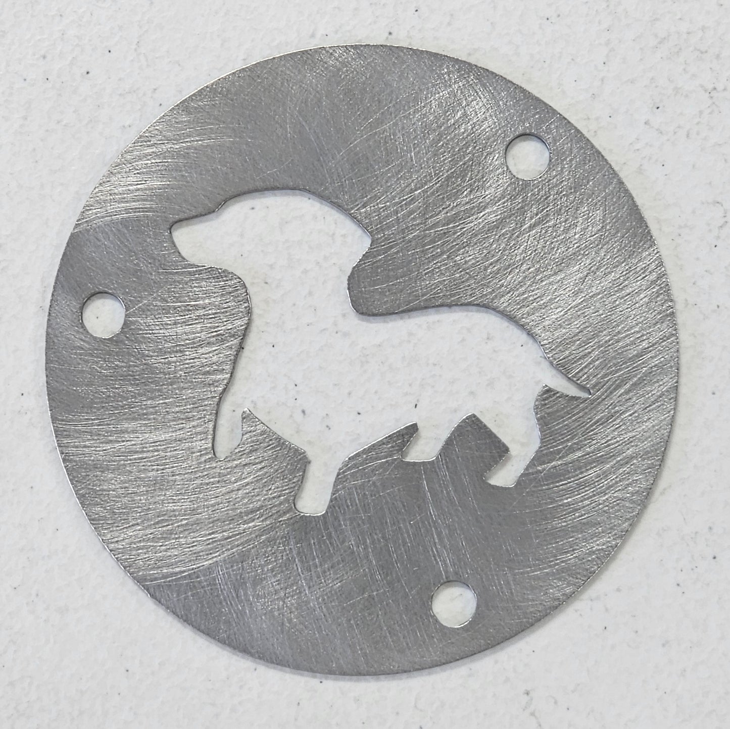 Weenie Dog Candle Topper – Dachshund Metal Candle Lid, Dog Lover Gift, Decorative Candle Accessory