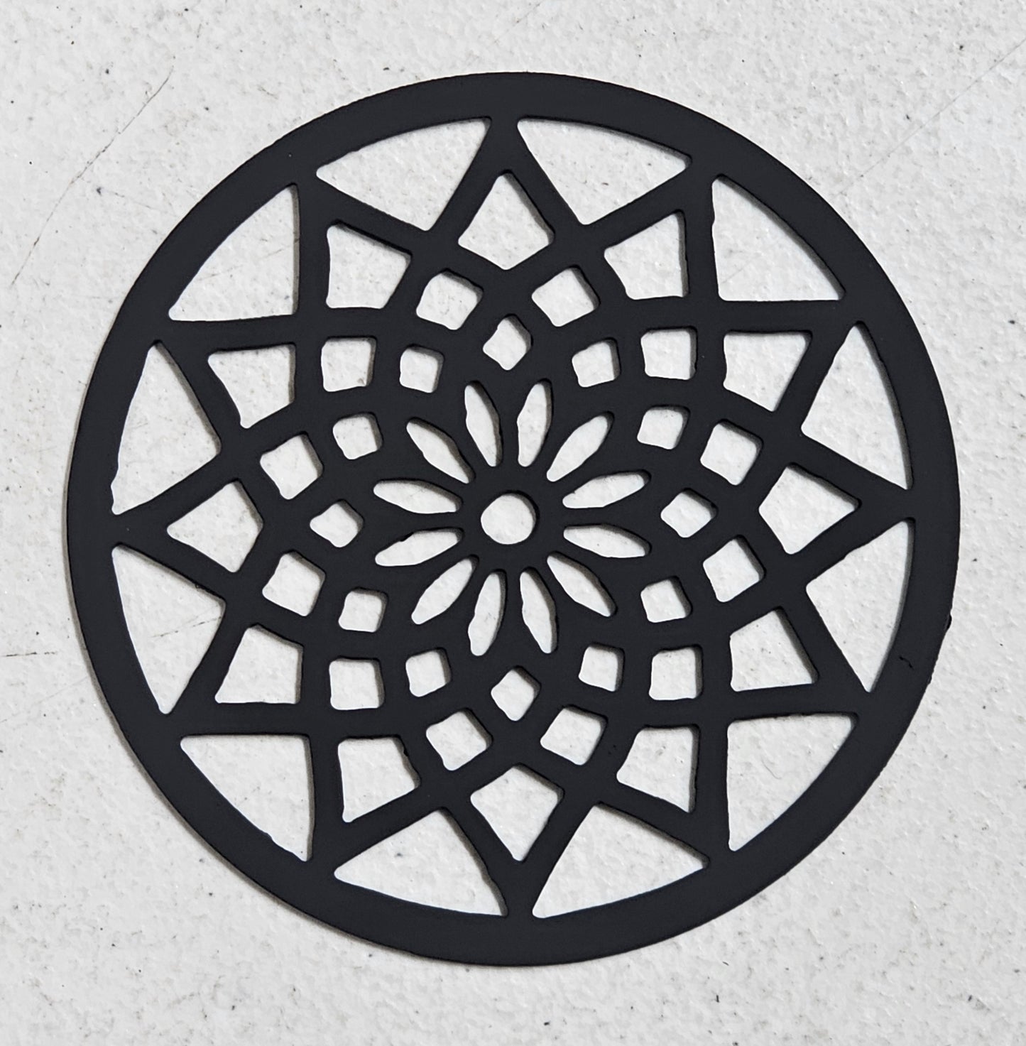 Sunburst Candle Topper | Geometric Jar Candle Lid | Reduce Tunneling