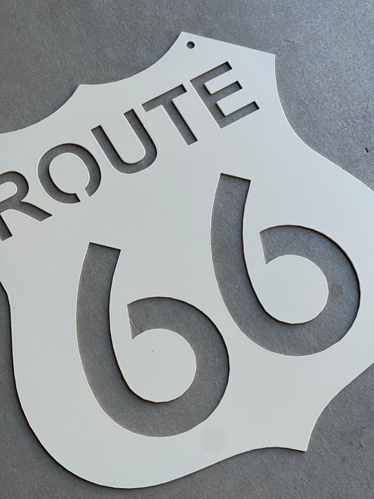 Route 66 Sign - 12" tall