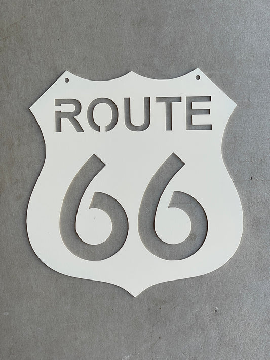 Route 66 Sign - 12" tall