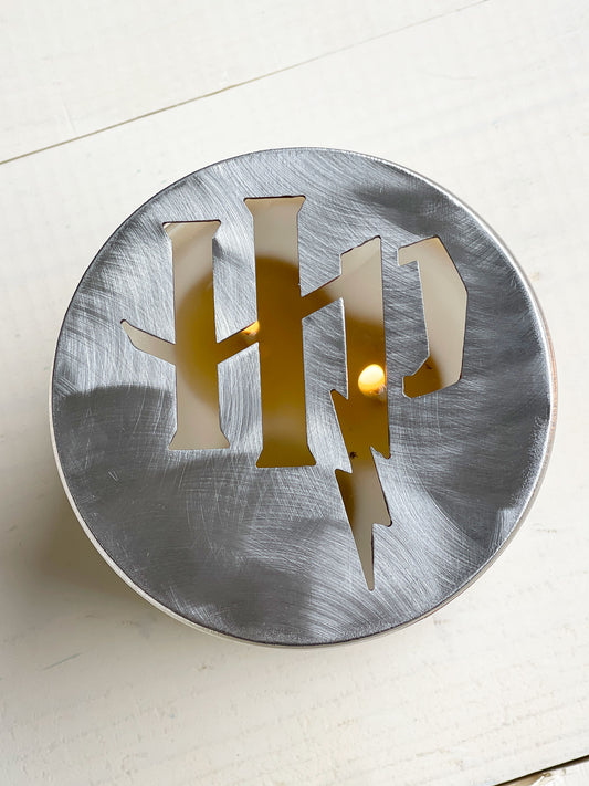HP Metal Candle Topper - 4"