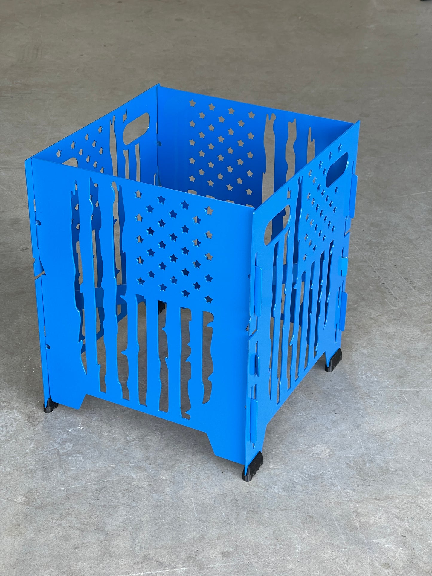Collapsible Plant Stand Metal | 12.5" x 12.5"x 20" high
