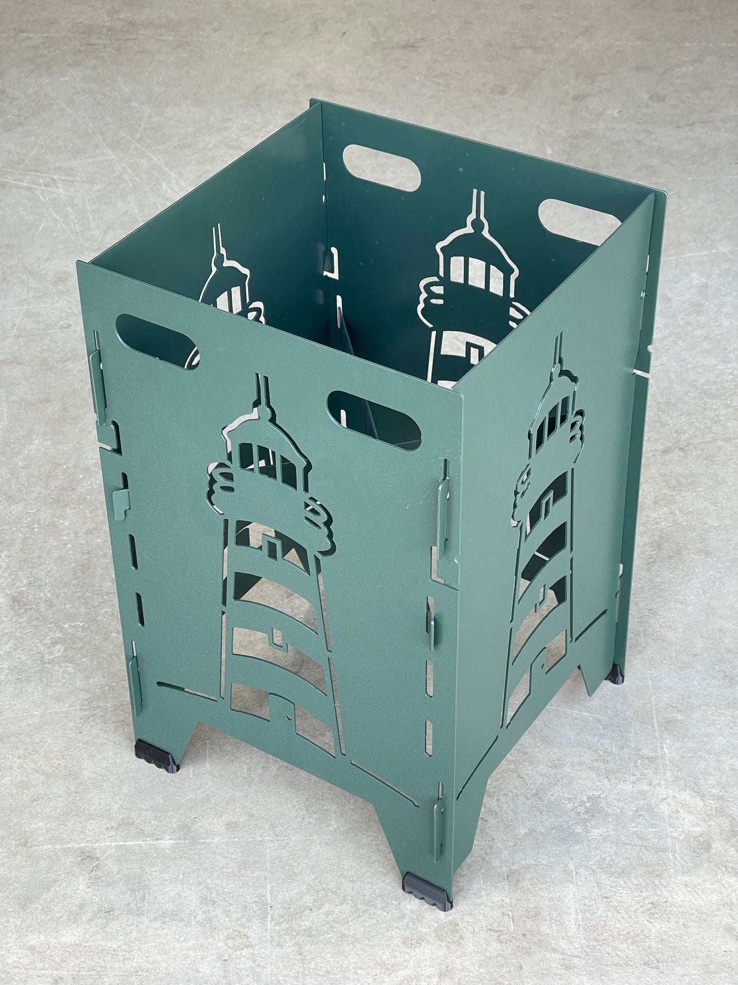 Green Lighthouse Plant Stand | Collapsable