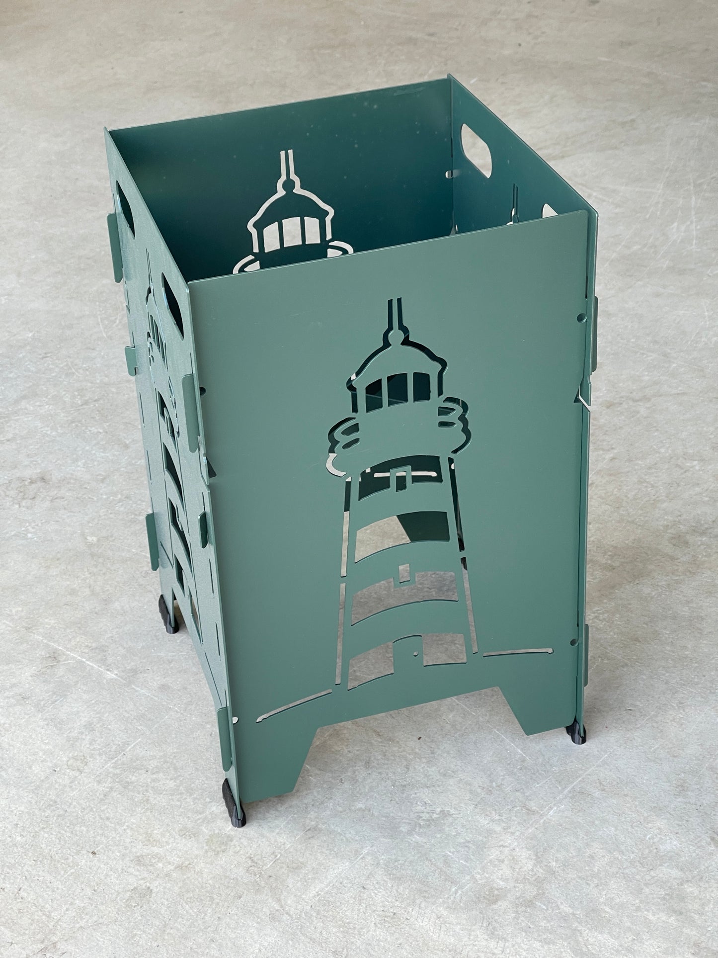 Collapsible Plant Stand Metal | 12.5" x 12.5"x 20" high