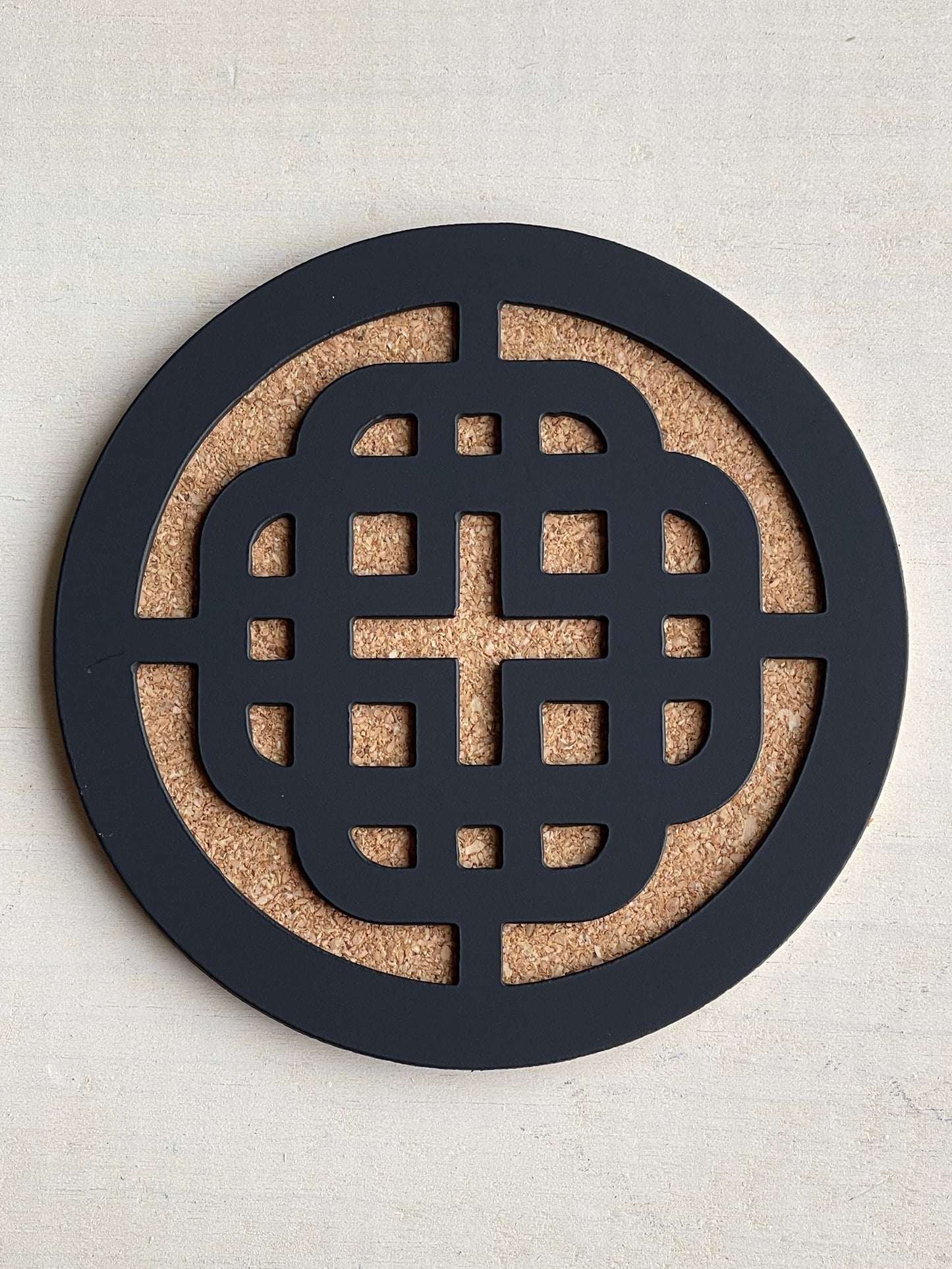 Metal Coasters set Celtic Knot -  Set of 4