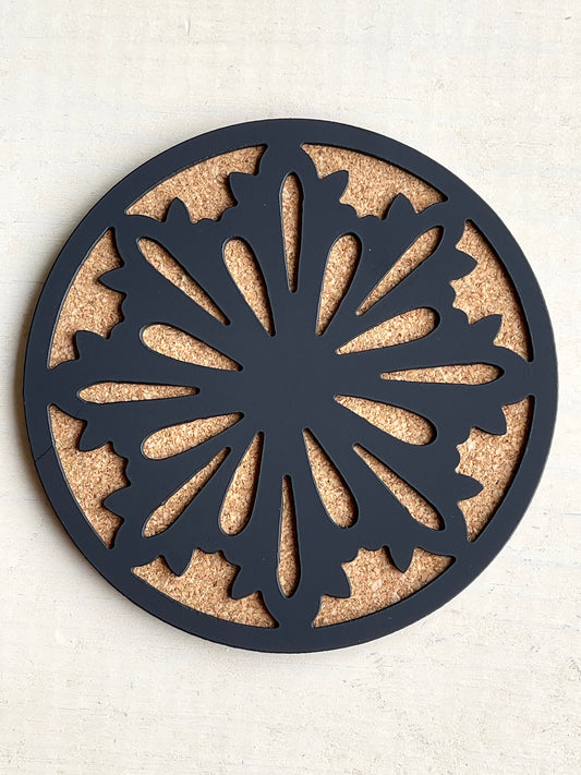 Metal Coasters set Snowflake -  Set of 4