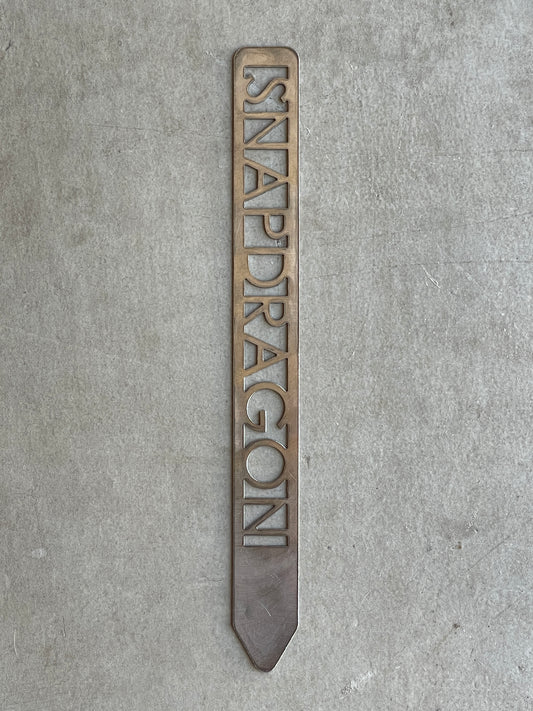 Raw Metal Flower Stakes – Garden Yard Art – Rustic Outdoor Decor