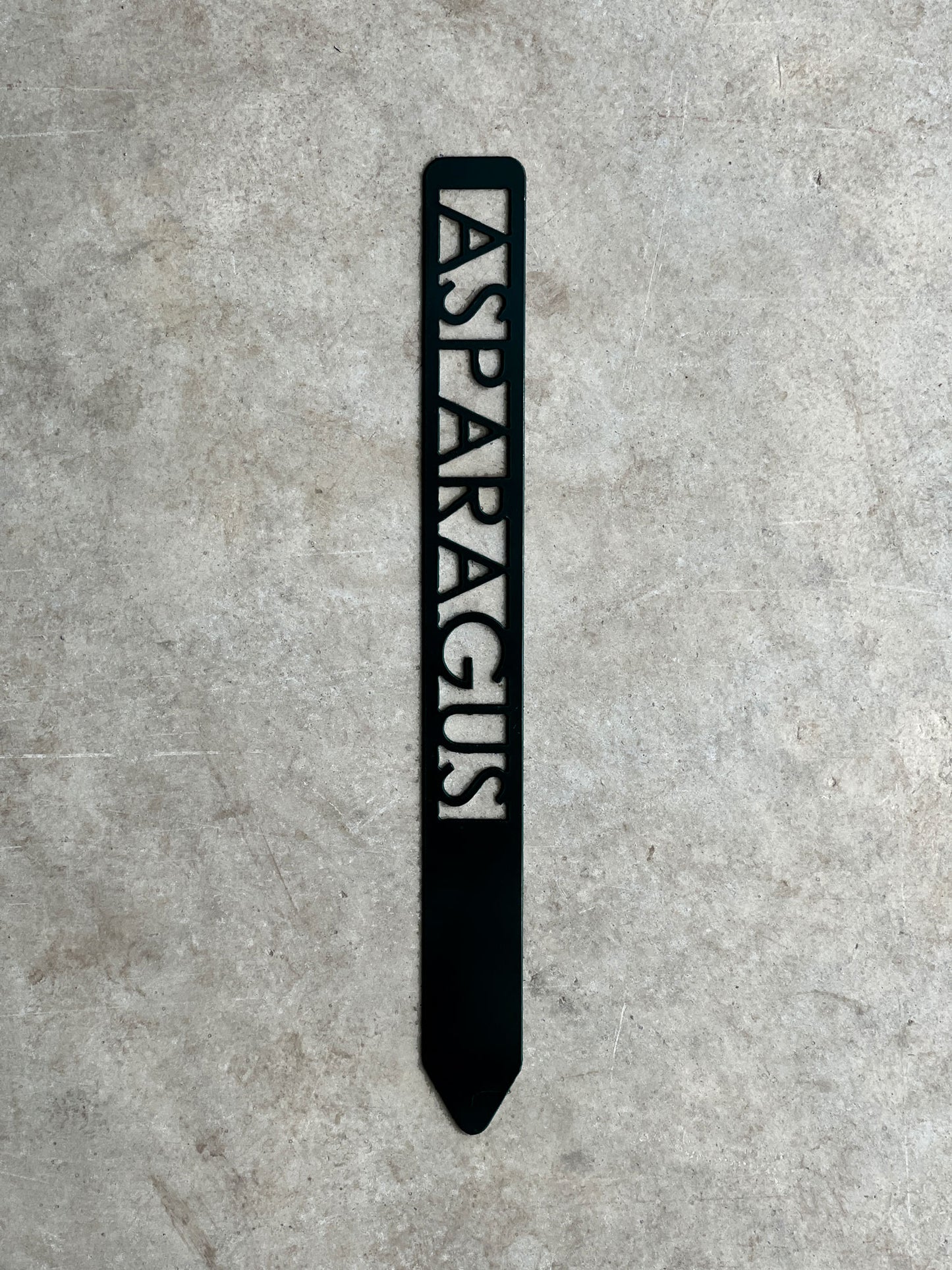 Metal Garden Stakes - Painted Black