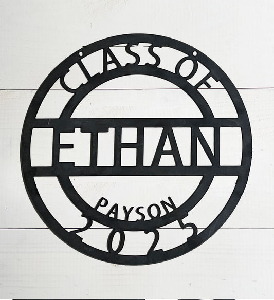 Custom Graduation Metal Sign
