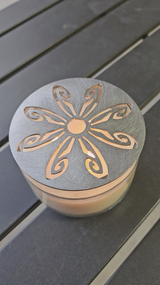 Enchanted Wings Candle Topper – Metal Candle Accessory for Even Burn & Enhanced Scent Throw