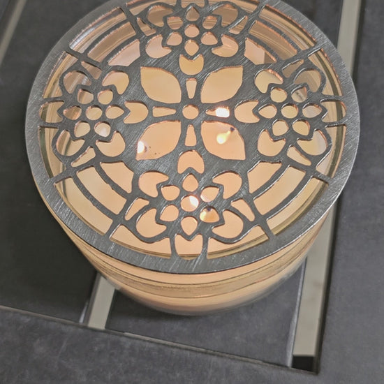 candle topper improving candle burn airflow