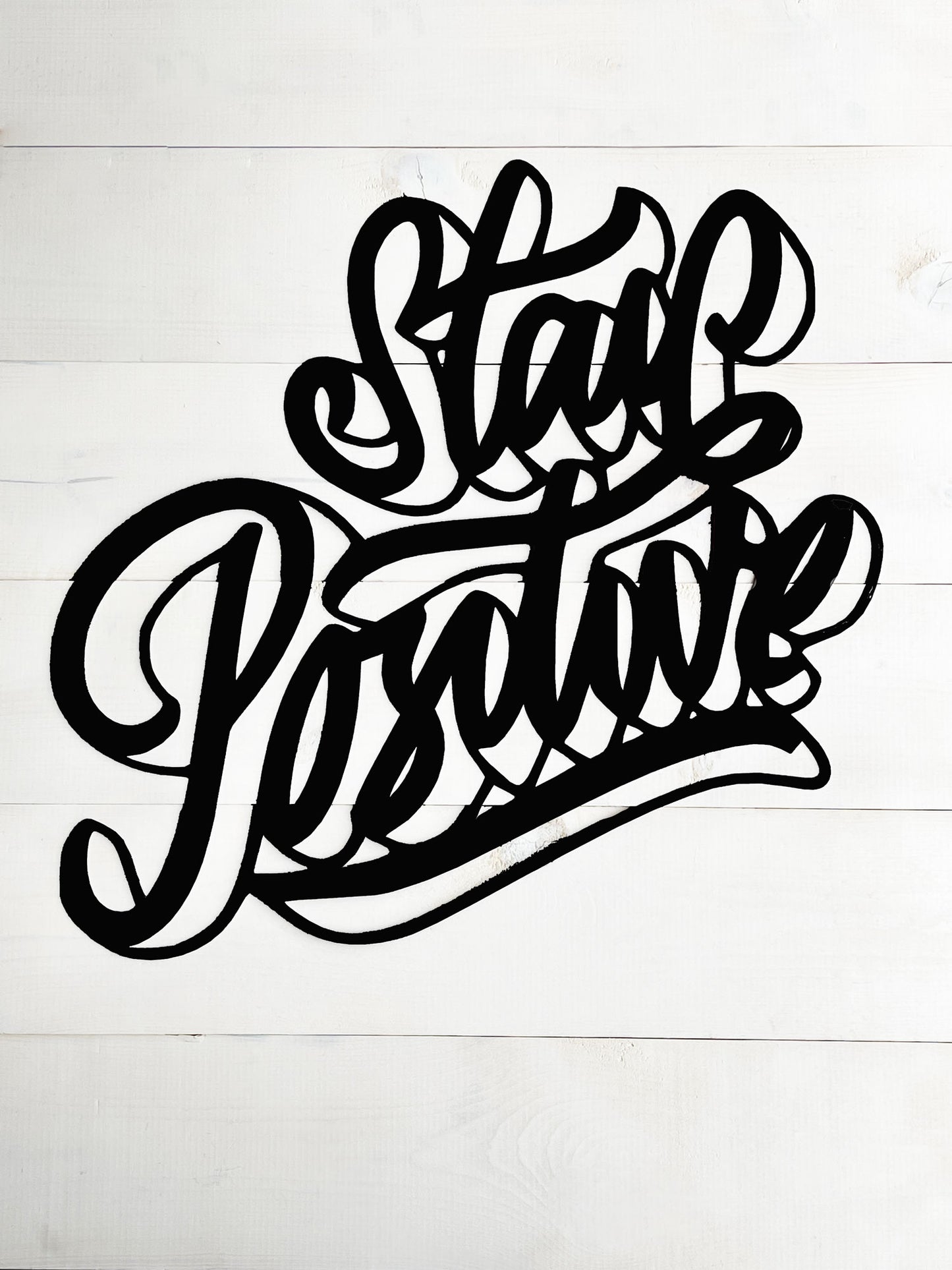 Stay Positive Wall Art